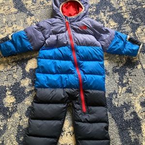 North Face Lil Snuggler down baby bunting
